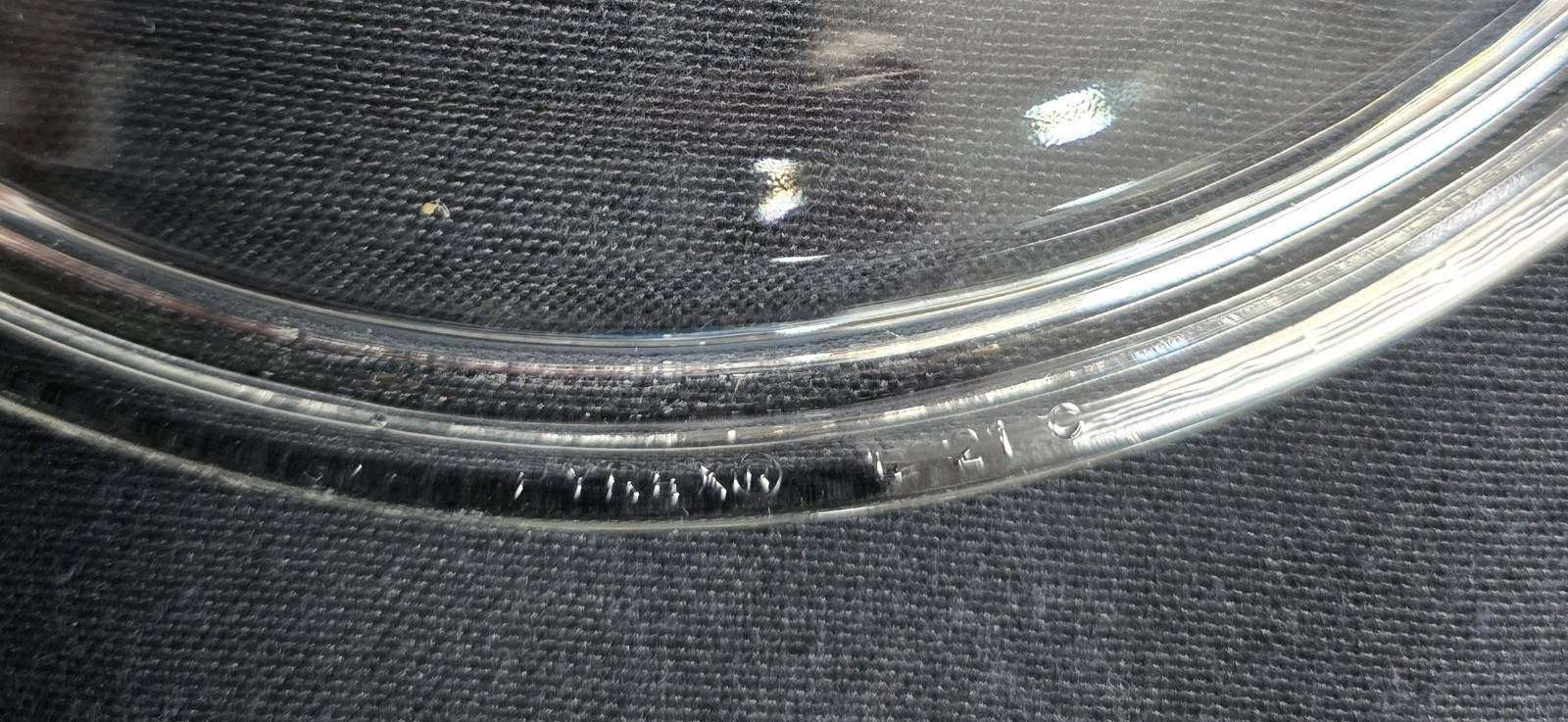 Pyrex L21C Glass Replacement Lid 7.25″ Round Clear for 1.5 Qt Corning Casserole