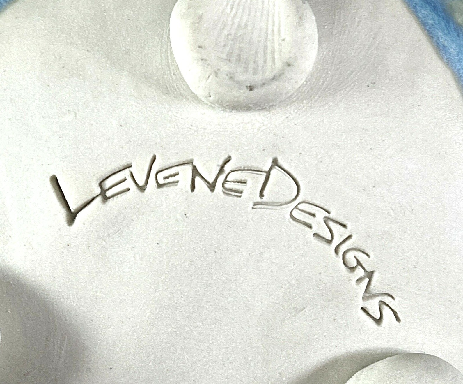 Studio Ceramic Pottery Artist Deb Levene Designs (listed MA artist) Clam Shell