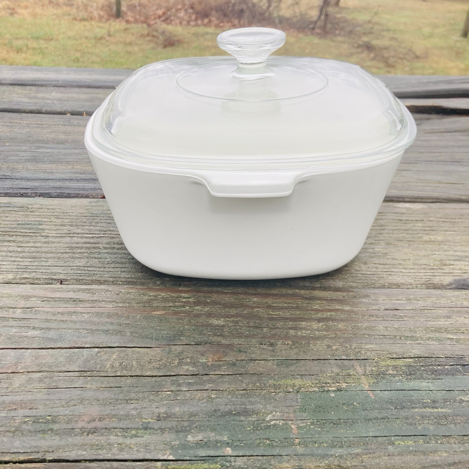 Vintage Corning Ware Blue Cornflower 2-1/2 2.5 Qt Pyroceram 1961-66 W/ A9C Lid