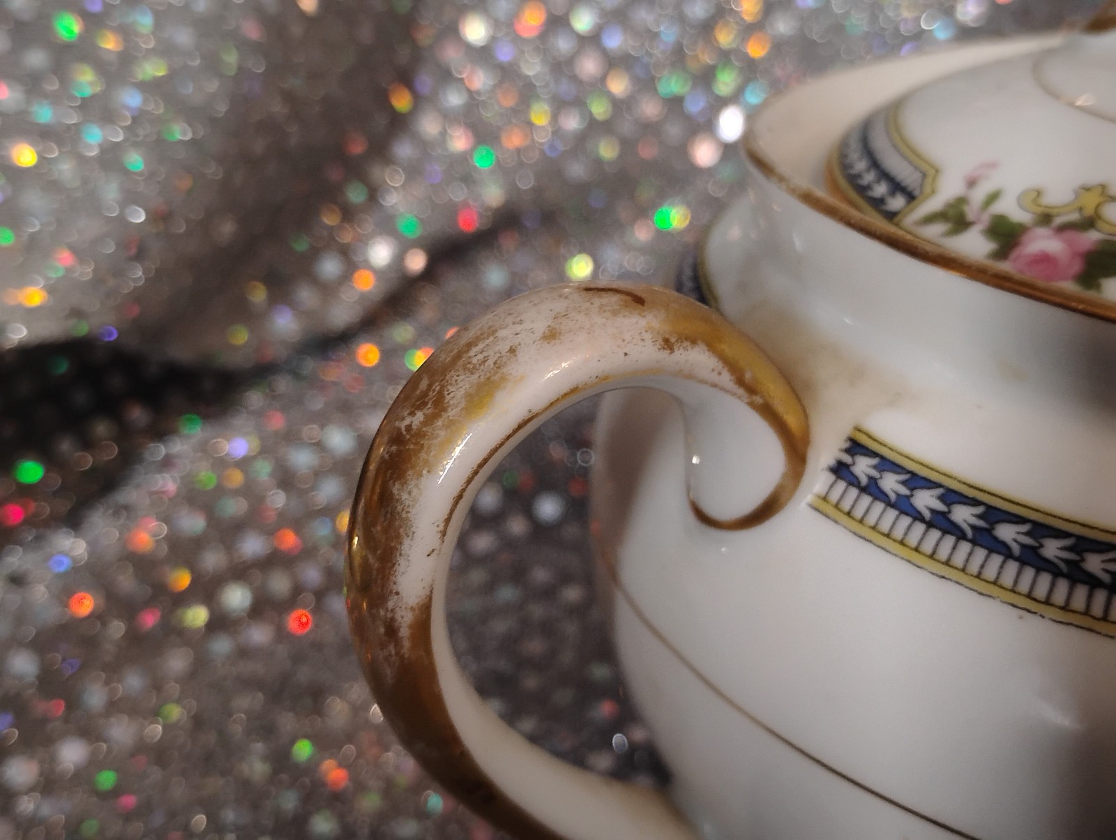 Noritake Doris- Fine China – Creamer And Sugar Bowl Set