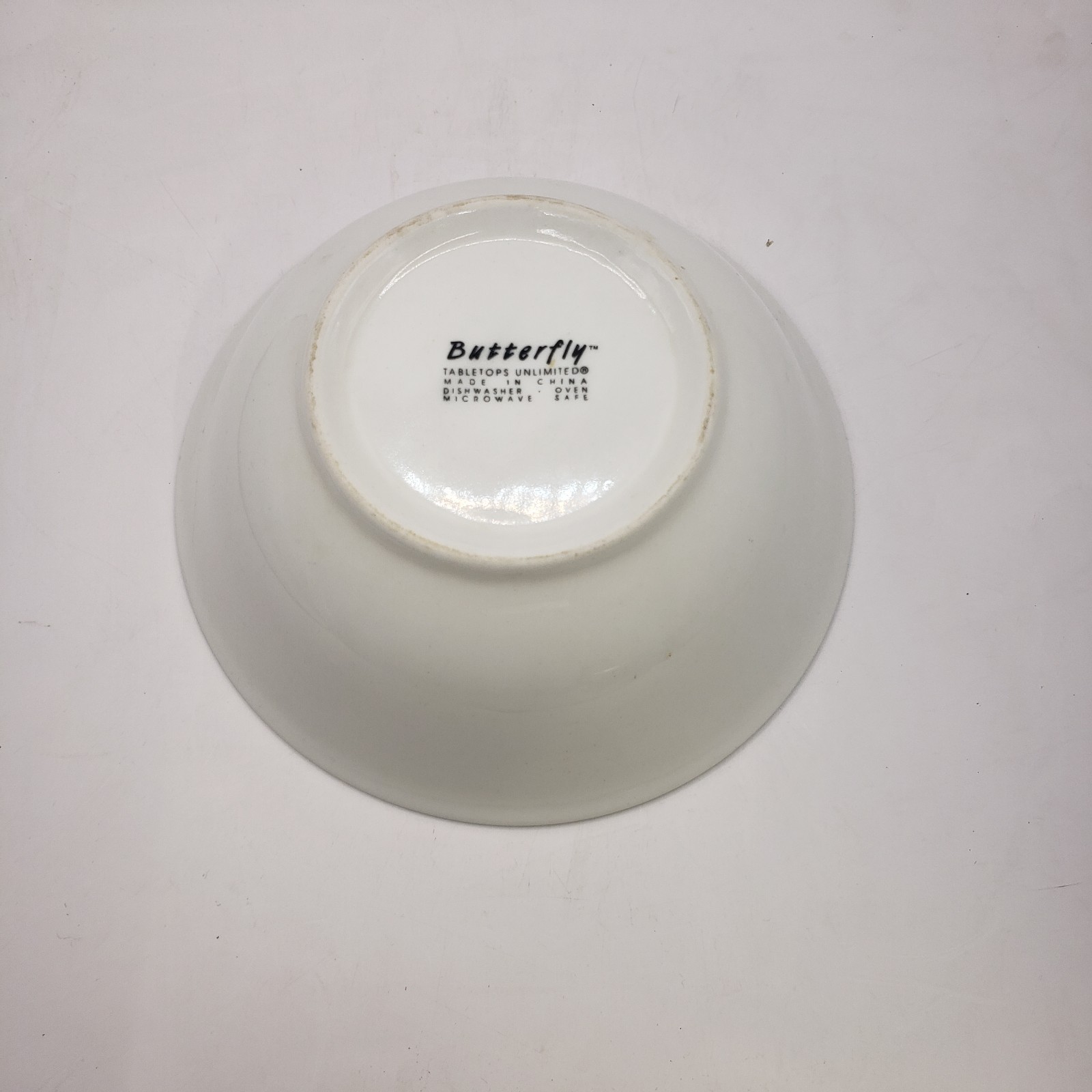 2 Tabletops Unlimited Butterfly Ladybug 7” Cereal / Soup Bowls