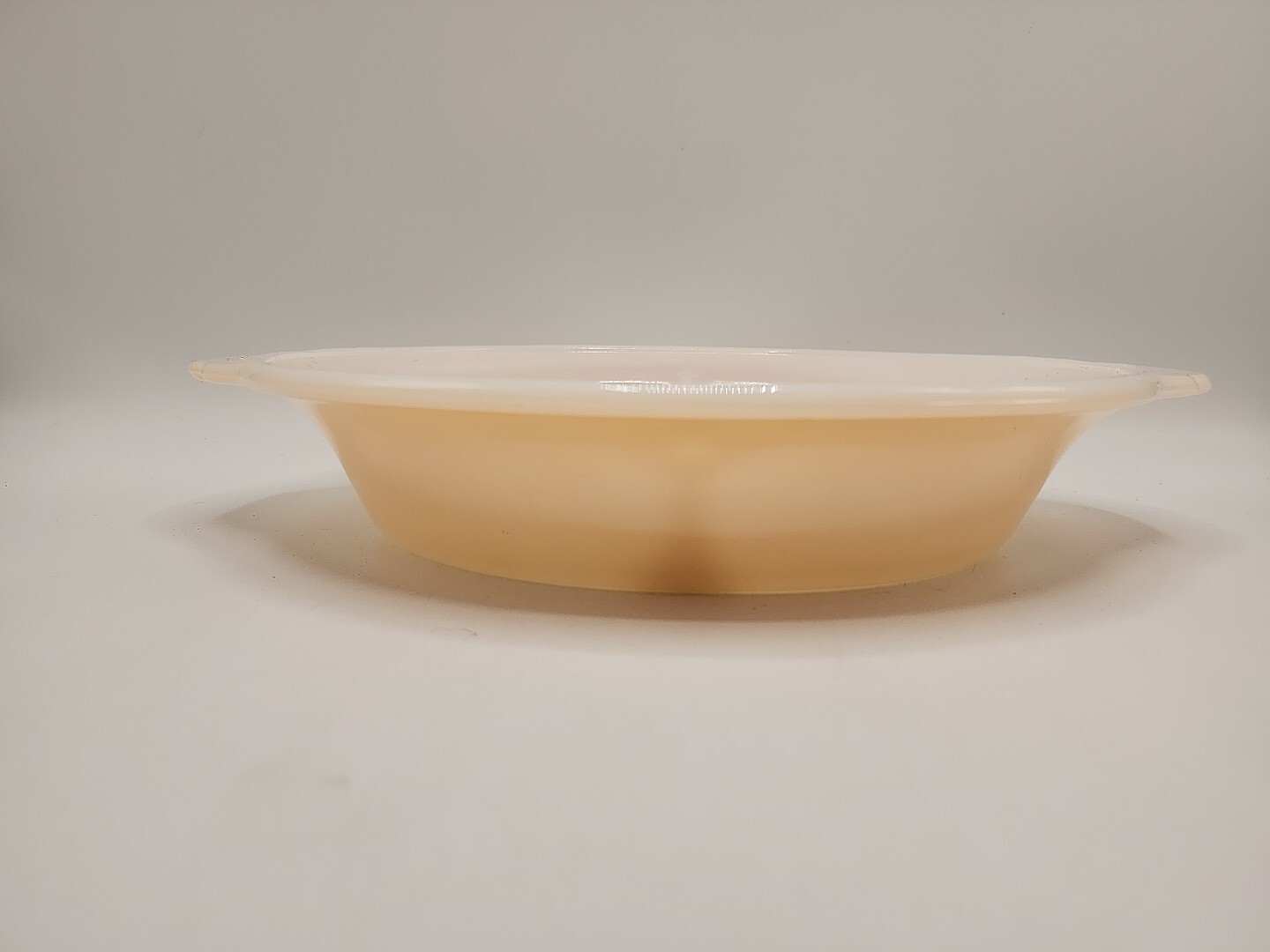 Anchor Hocking “Copper Tint” 11 3/4 Inch Divided Vegetable Bowl
