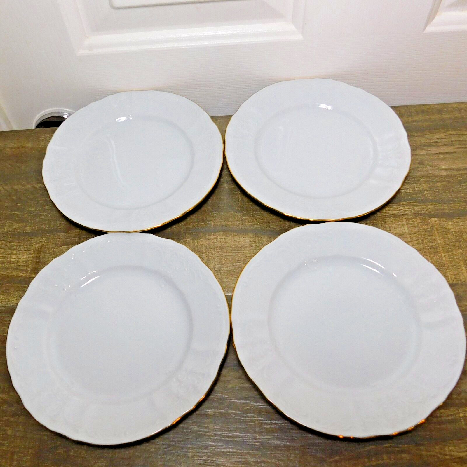 Bernardotte Ivory BOSCOV’S European Collection Czech 6.75″ BREAD PLATE Lot 4