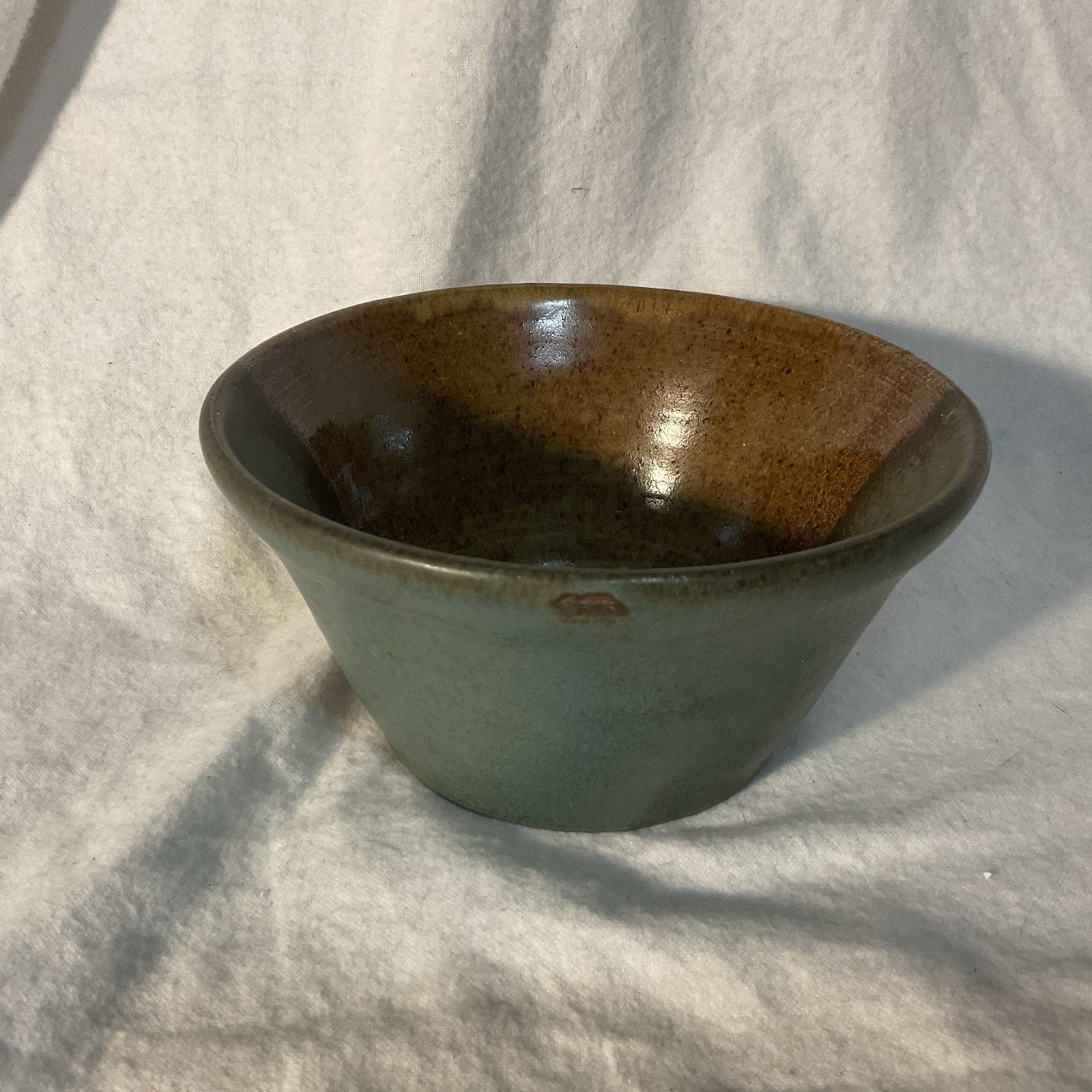 Studio Pottery- 6″ Bowls, Set of 2, Artist Signed