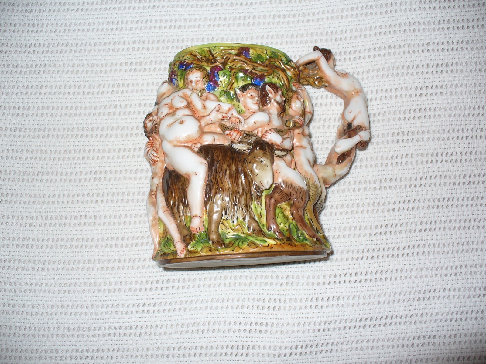 Capodimonte Mug/Stein (5.5″ x 6″) Erotic Figures