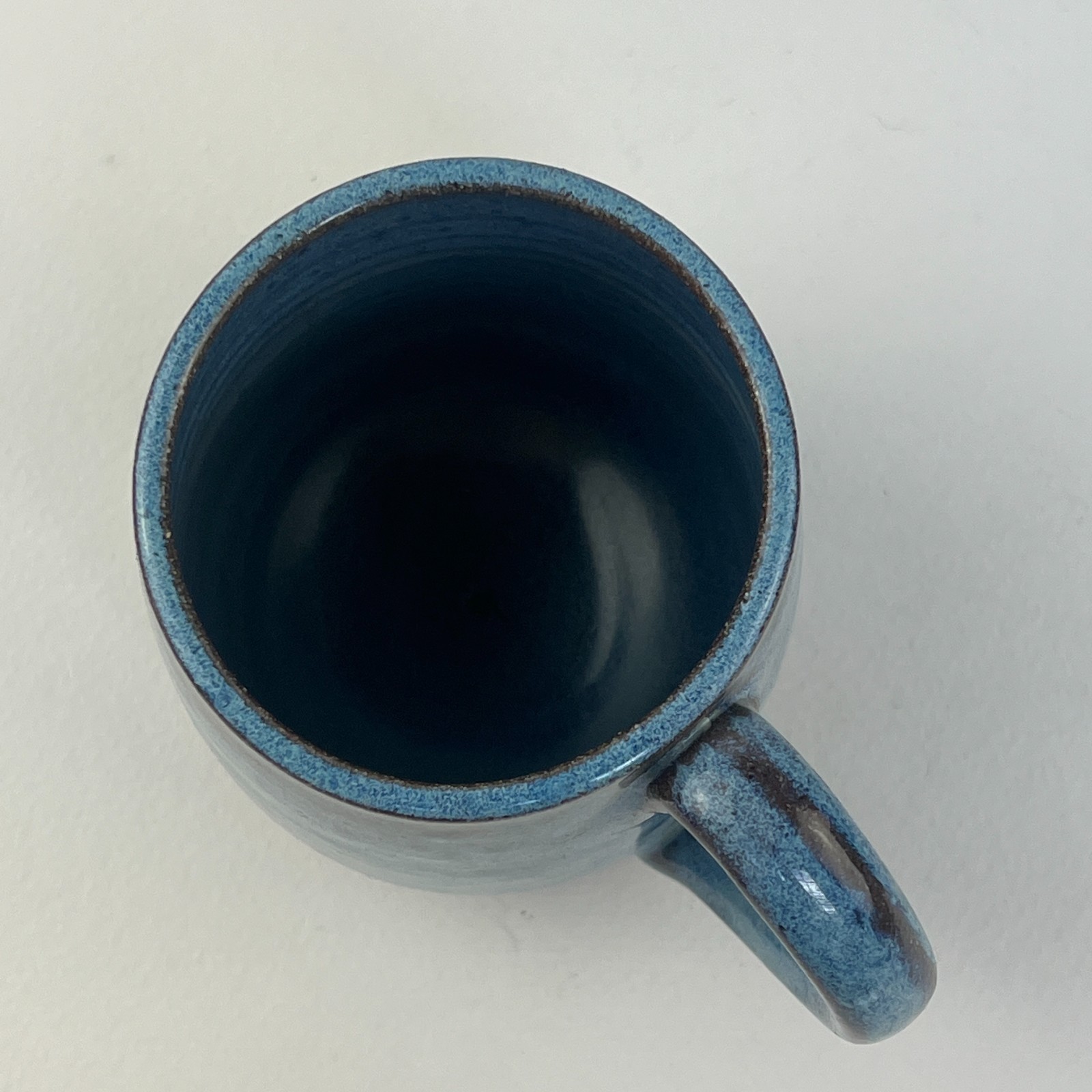 Chloe Treu Studio Pottery Mug Rainbow Cup Artisan Handmade Rainy Day Art Ceramic