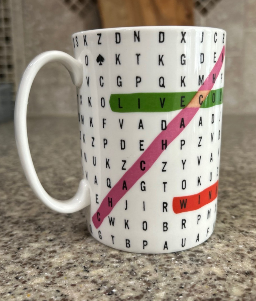 Kate Spade~New York~Lenox~4″ Mug~Say the Word