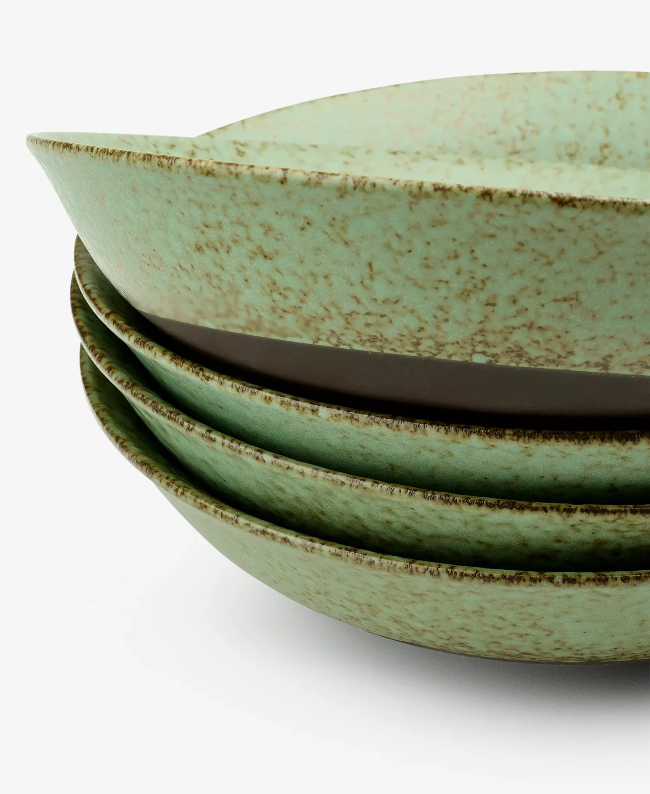 Oake Olive Dinner Bowls, 8.7” Set of 4