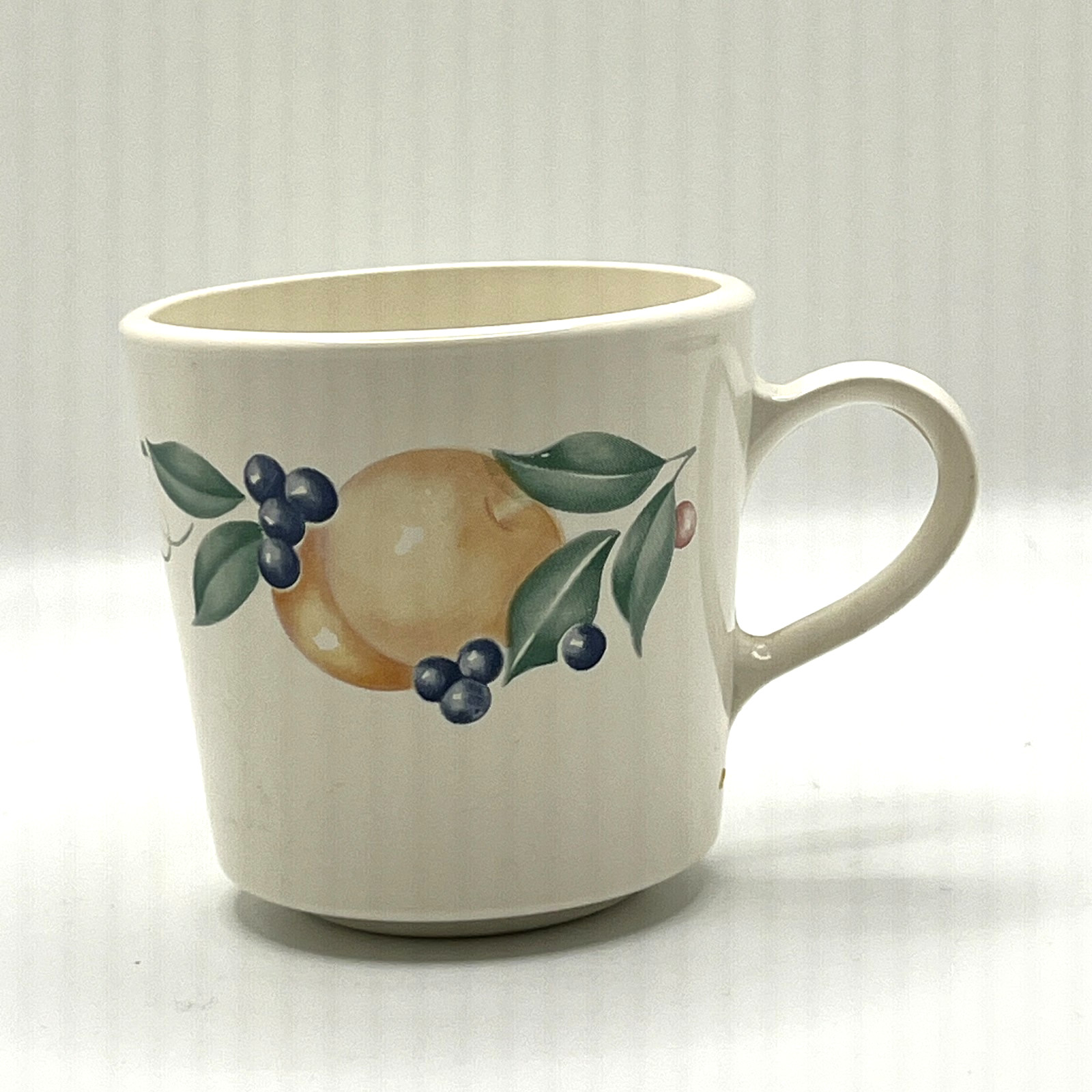 Corning Ware Abundance Coffee Mug Peach & Blueberries Replacement