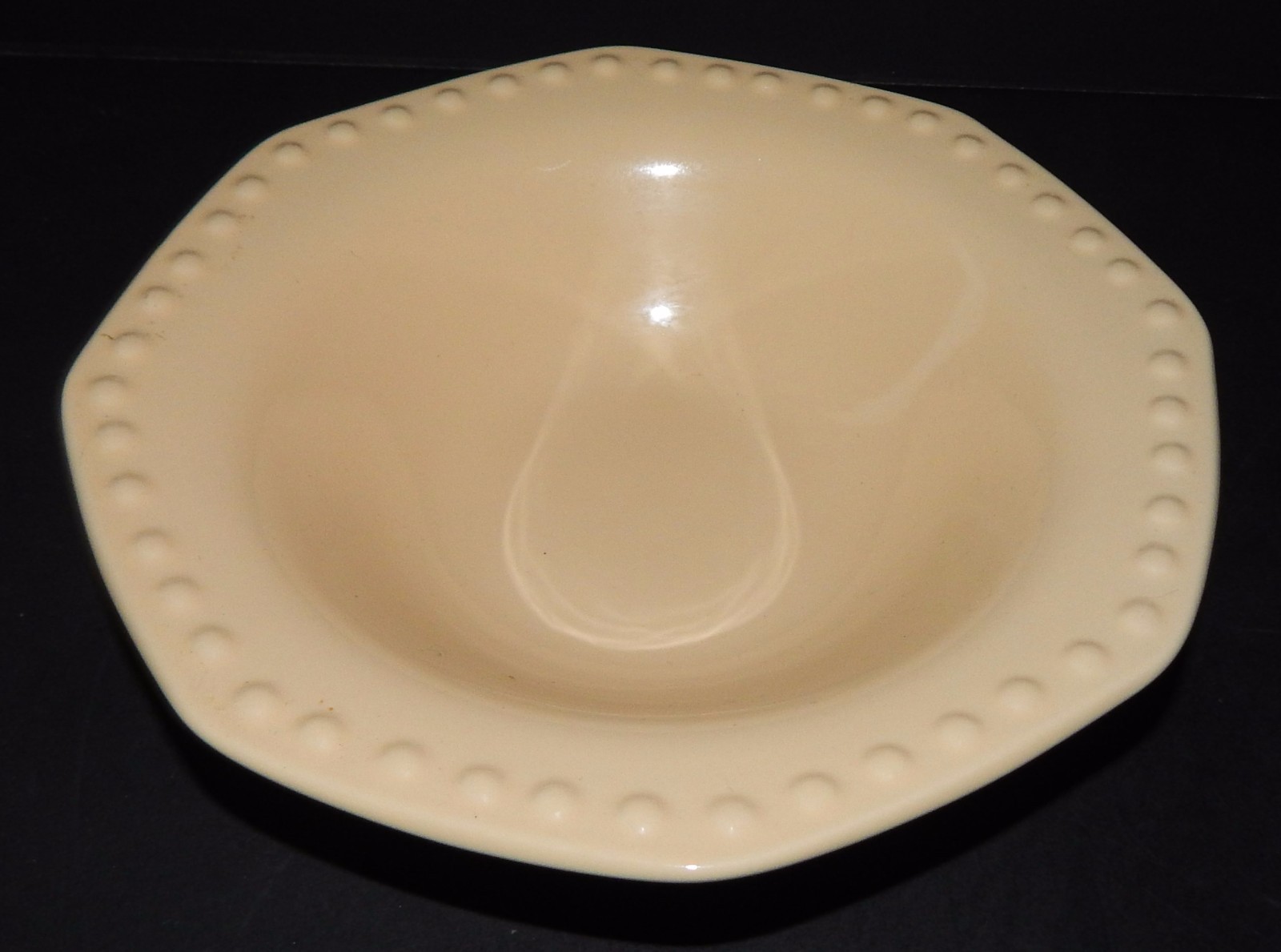 Elegant Dining Charisma Collection Yellow Heavy Soup Cereal Bowls 8″ Vintage