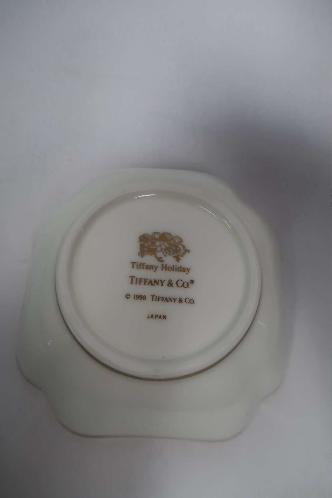 Tiffany & Co TIFFANY HOLIDAY 5 1/4″ Square Candy/Nut Bowl LNIB FREE SHIPPING B12