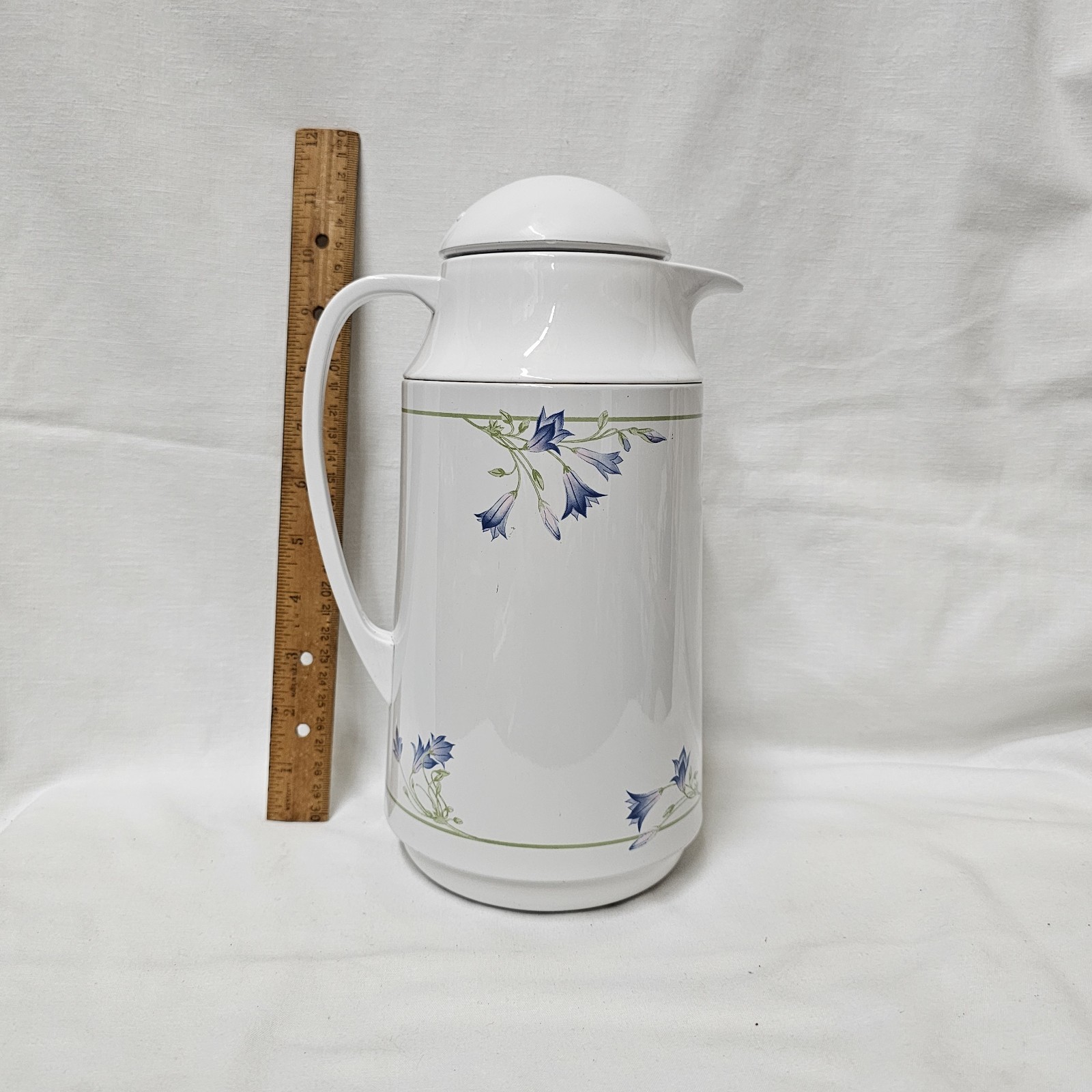 Used Corning Corelle Coordinates Blue Dusk Thermal Server. 1 Qt For Coffee. BS