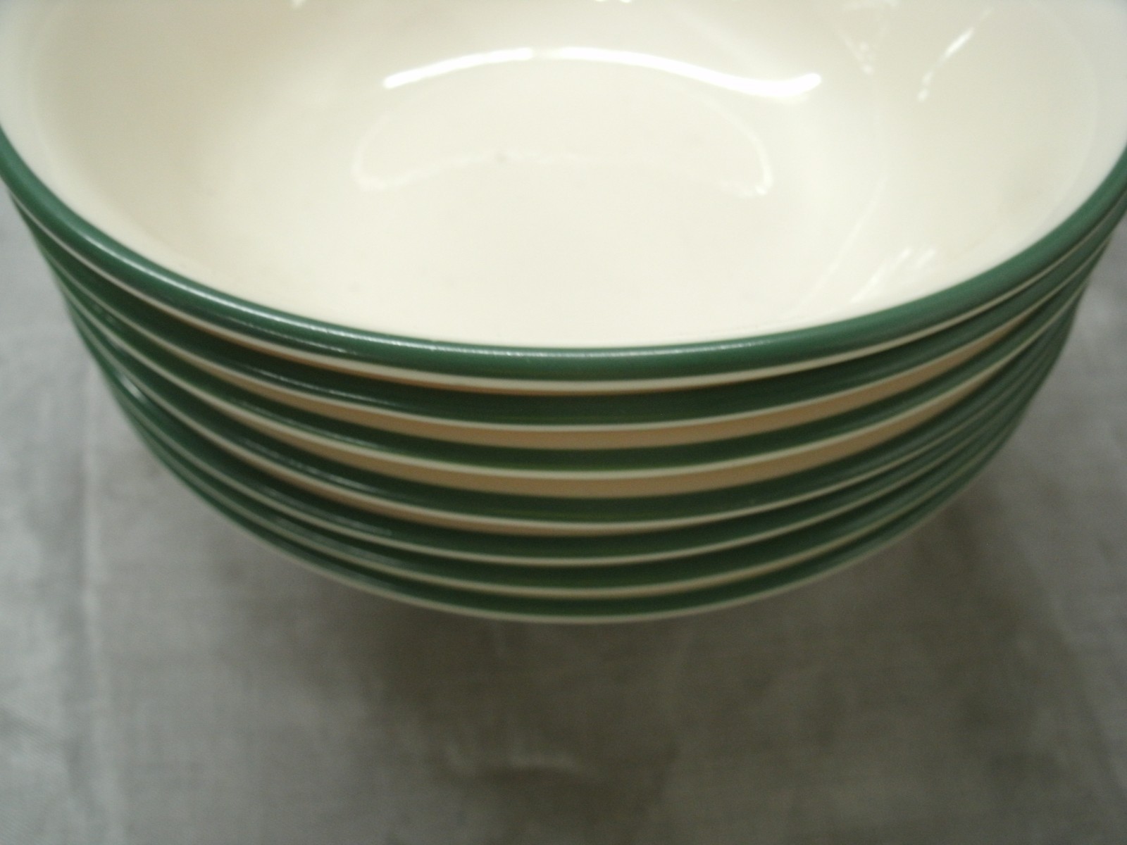 Corning Ware Corelle GARDEN HOME Set of 7~6-1/4″ 18oz Soup Cereal Bowls Vtg USA