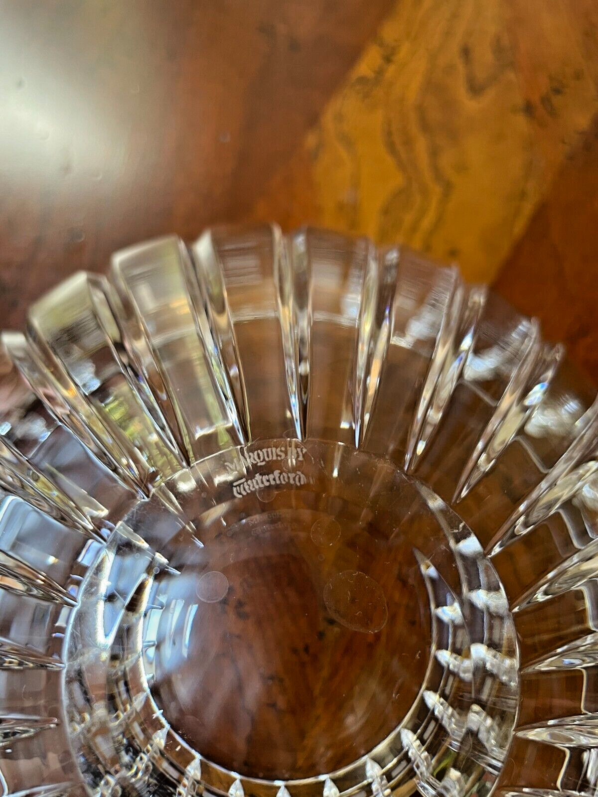 Marquis by Waterford Crystal Quadrata 7.5 in Bowl Centerpiece