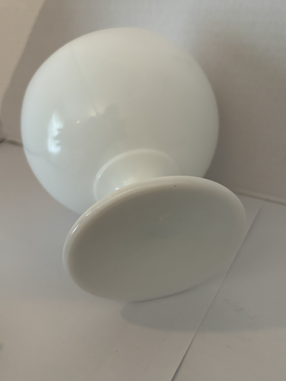 Vintage Milk Glass White Candy Dish 5 1/2 Inches