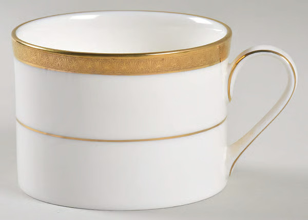 Royal Doulton “Royal Gold” dinnerware, plates, cups, serveware