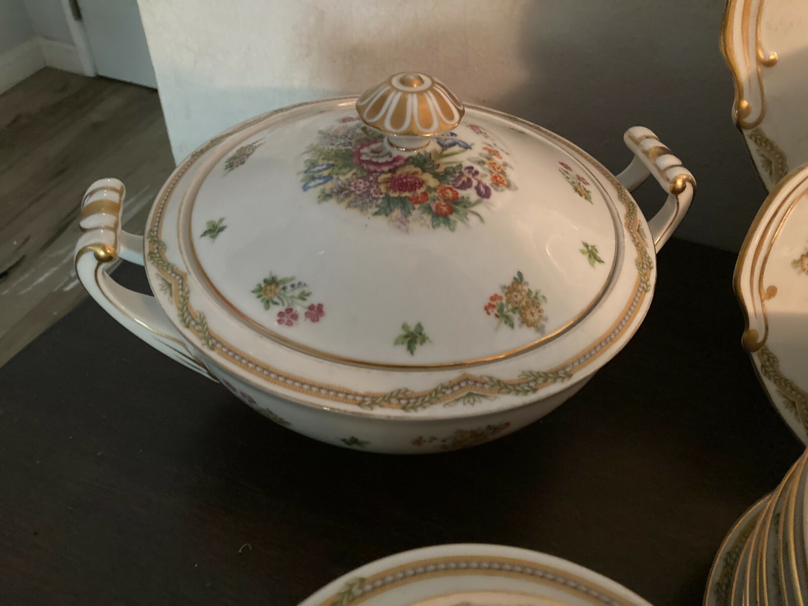 VTG!! Fuji China “Fleurette” (Set of 70) Made in Occupied Japan Gorgeous Set