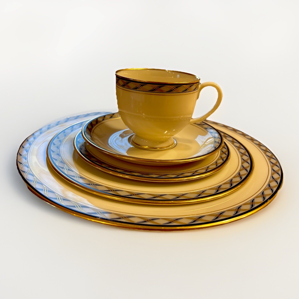 Lenox Fine Bone China Harrison Presidential Series 5 Piece Place Setting(s)