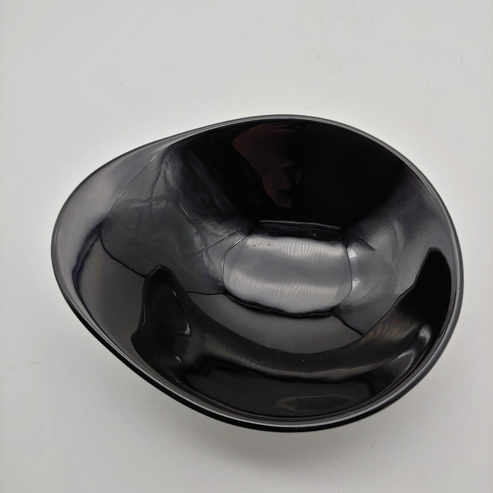 Mikasa UFO Black Dessert Bowl Set of 8 – 7″ Karim Rashid KRB01 Asymmetrical