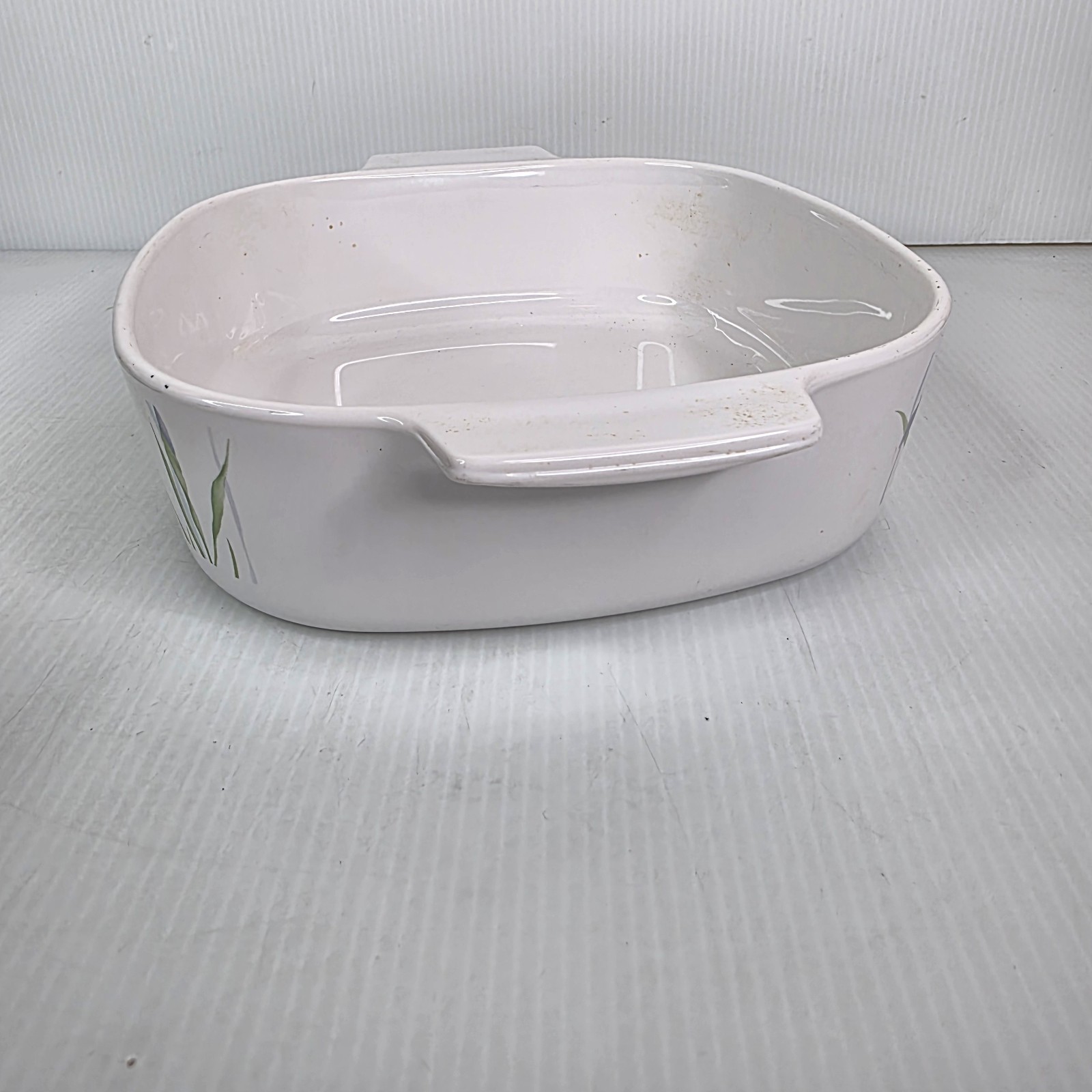 Vintage Corning Ware Shadow Iris A-2-B Casserole Dish 2 Liter
