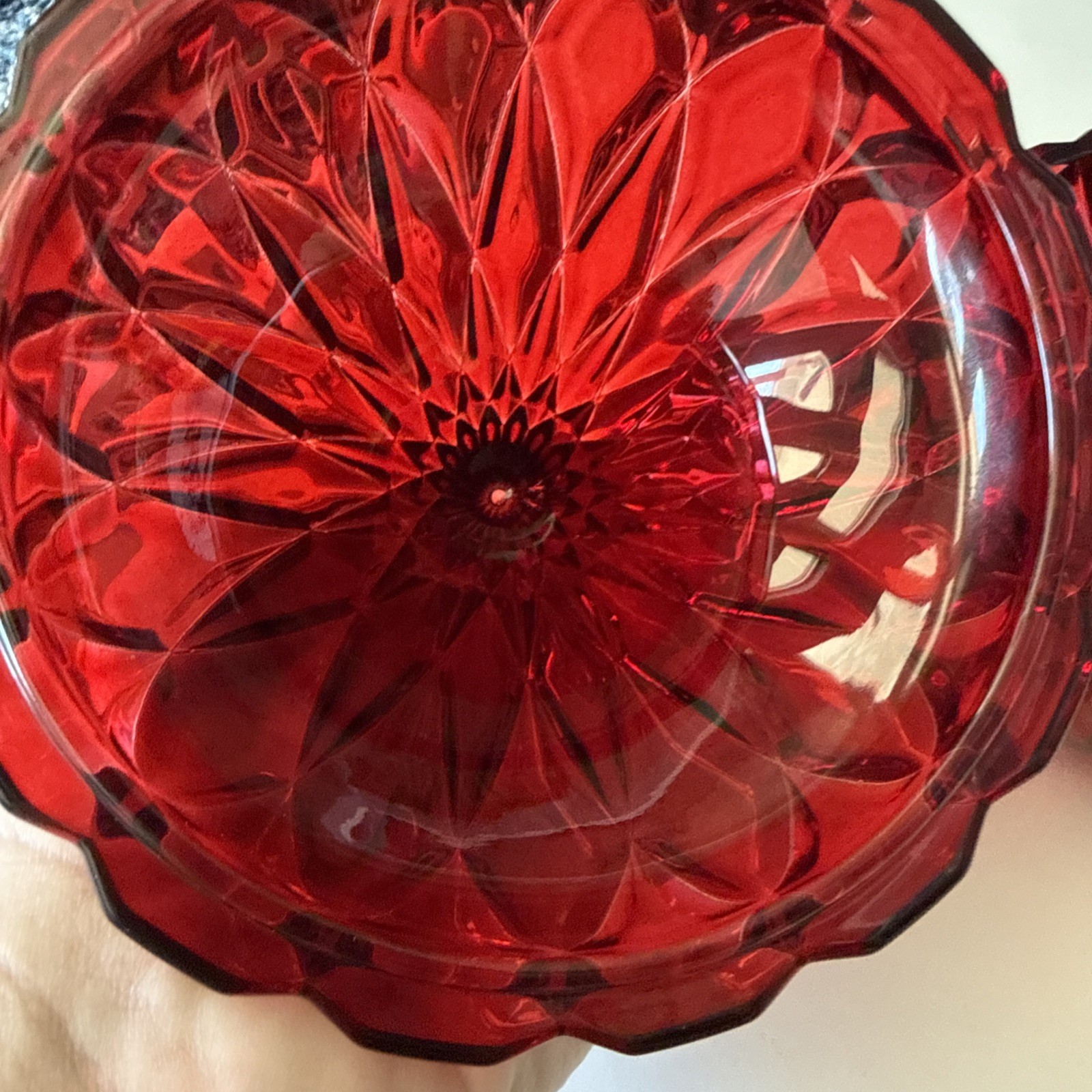 Hershey’s Kisses Shannon Godinger Crystal Red Covered Candy Dish