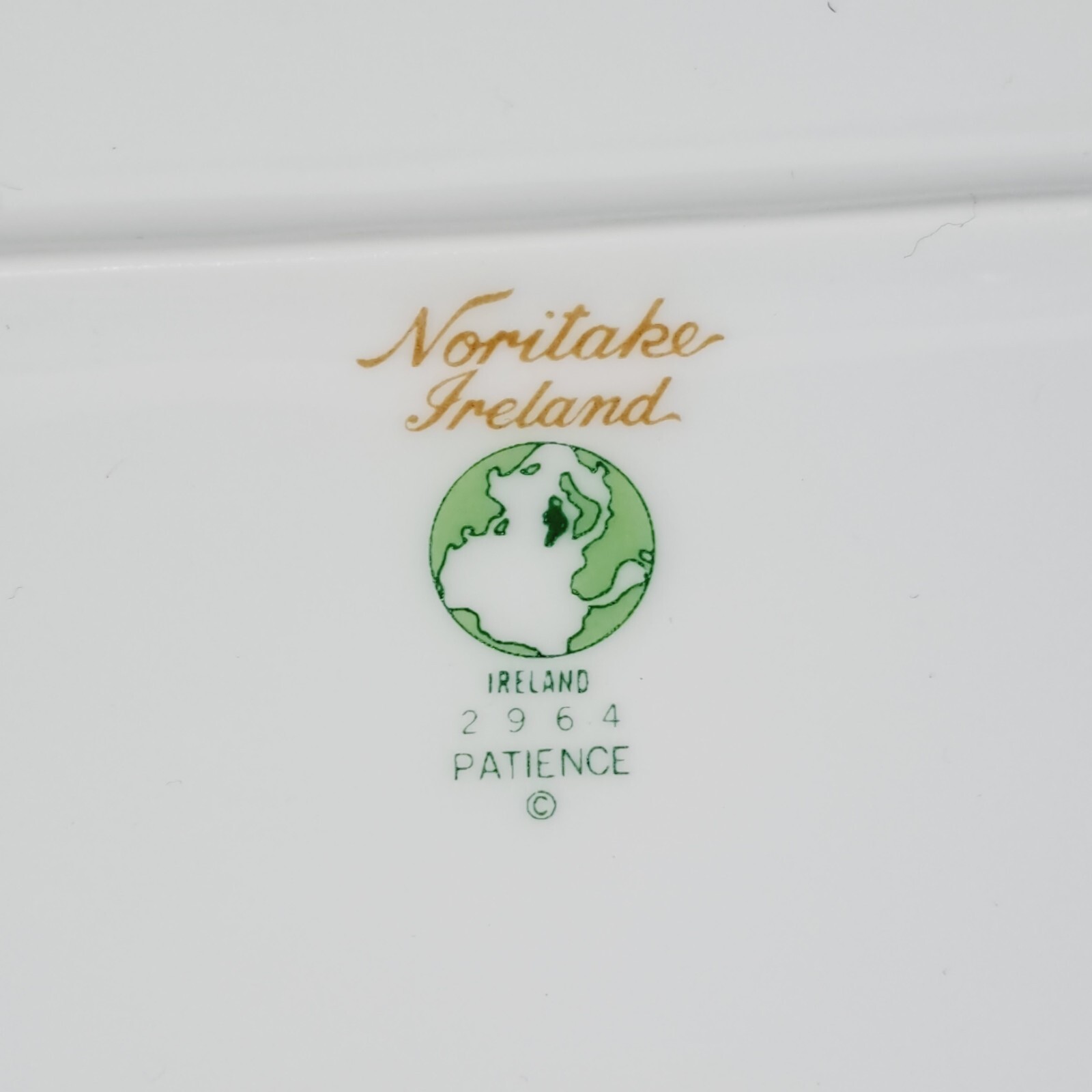 Vintage Noritake Ireland Patience 2964 ~ 13 5/8” x 11″ Oval Serving Platter