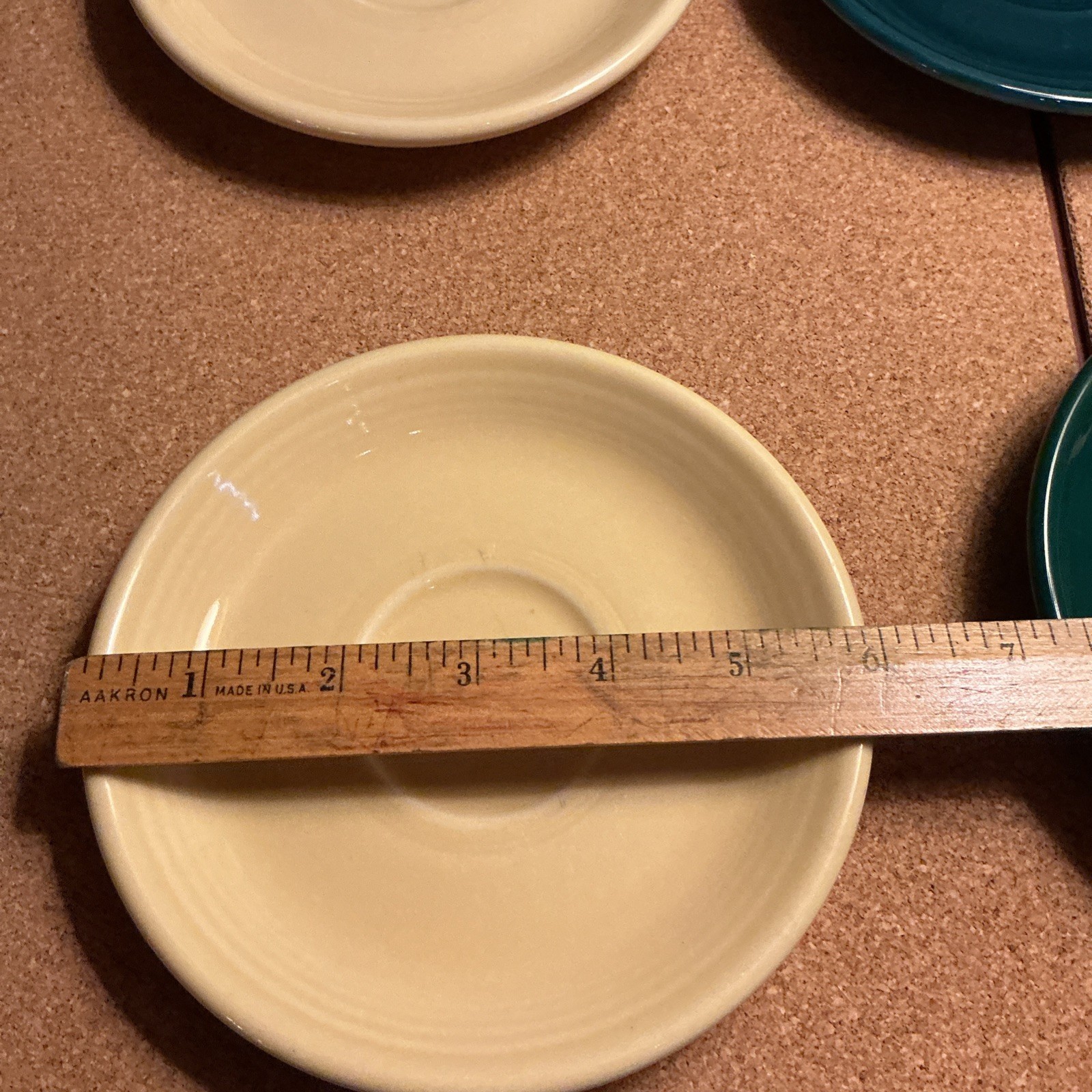 Homer Laughlin Fiesta Fiestaware Plates Yellow, Blue, Green Color 1990s – 00s