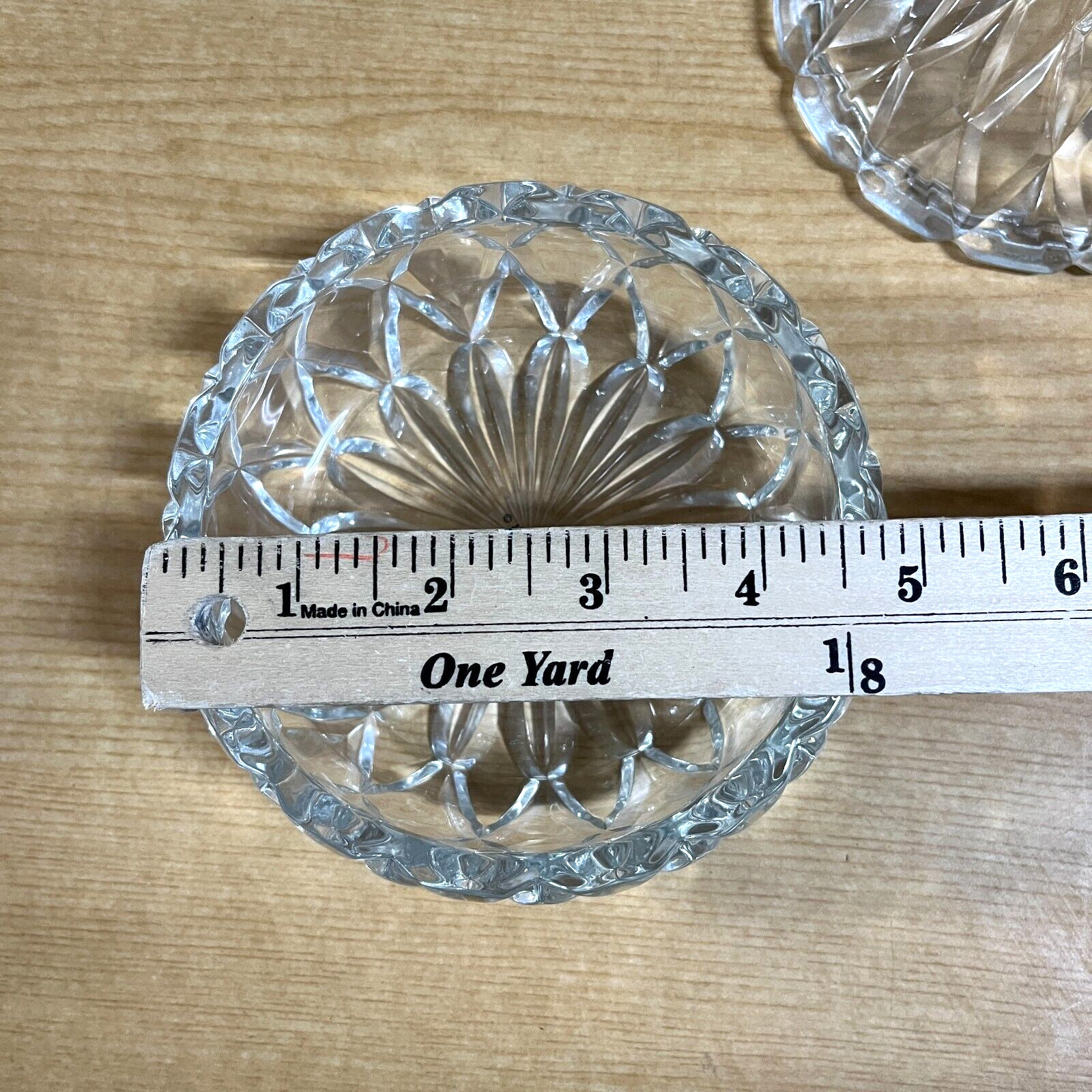 1994 Crystal Glass Hershey Kiss – Candy Dish With Lid & Original Box – Hershey