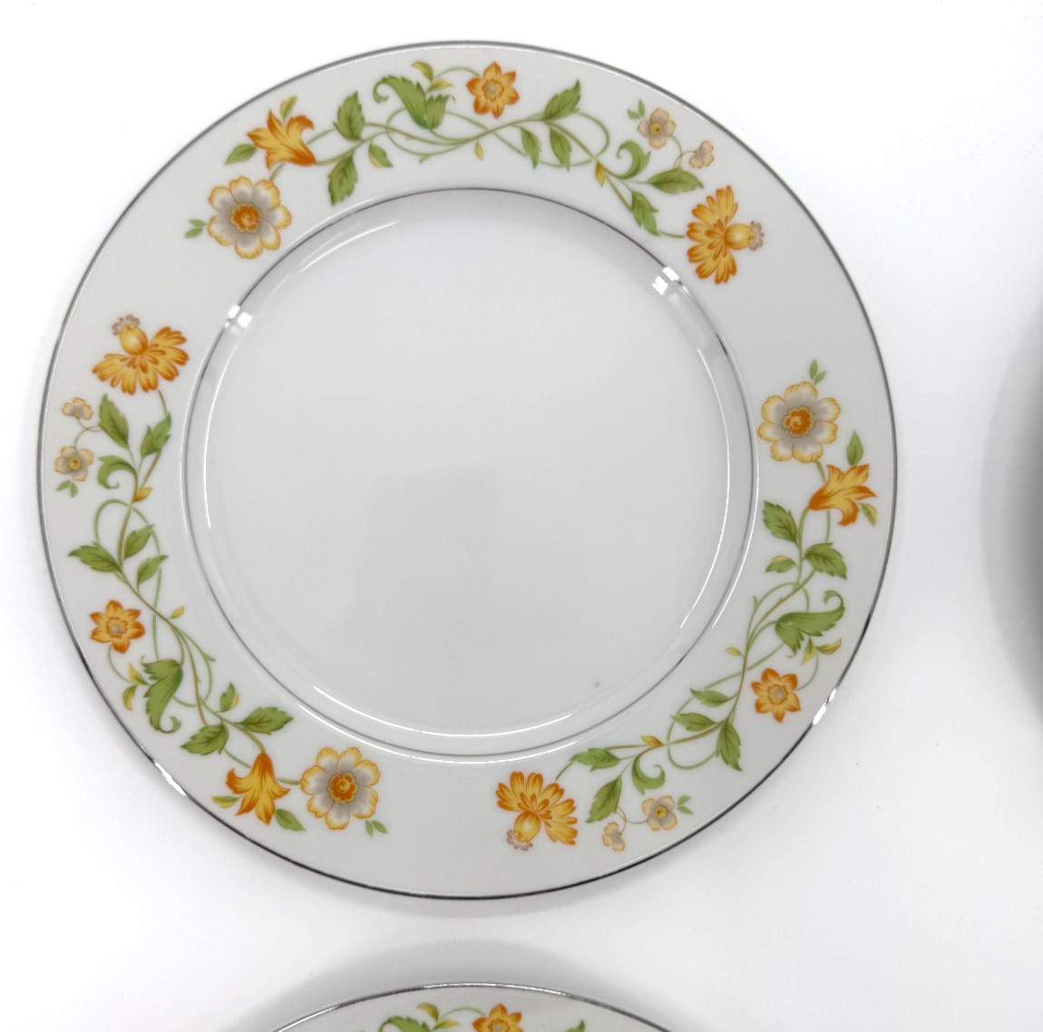 EKCO International 4 Salad Plates Generation VTG Japan Exquisite Fine China 7.5″