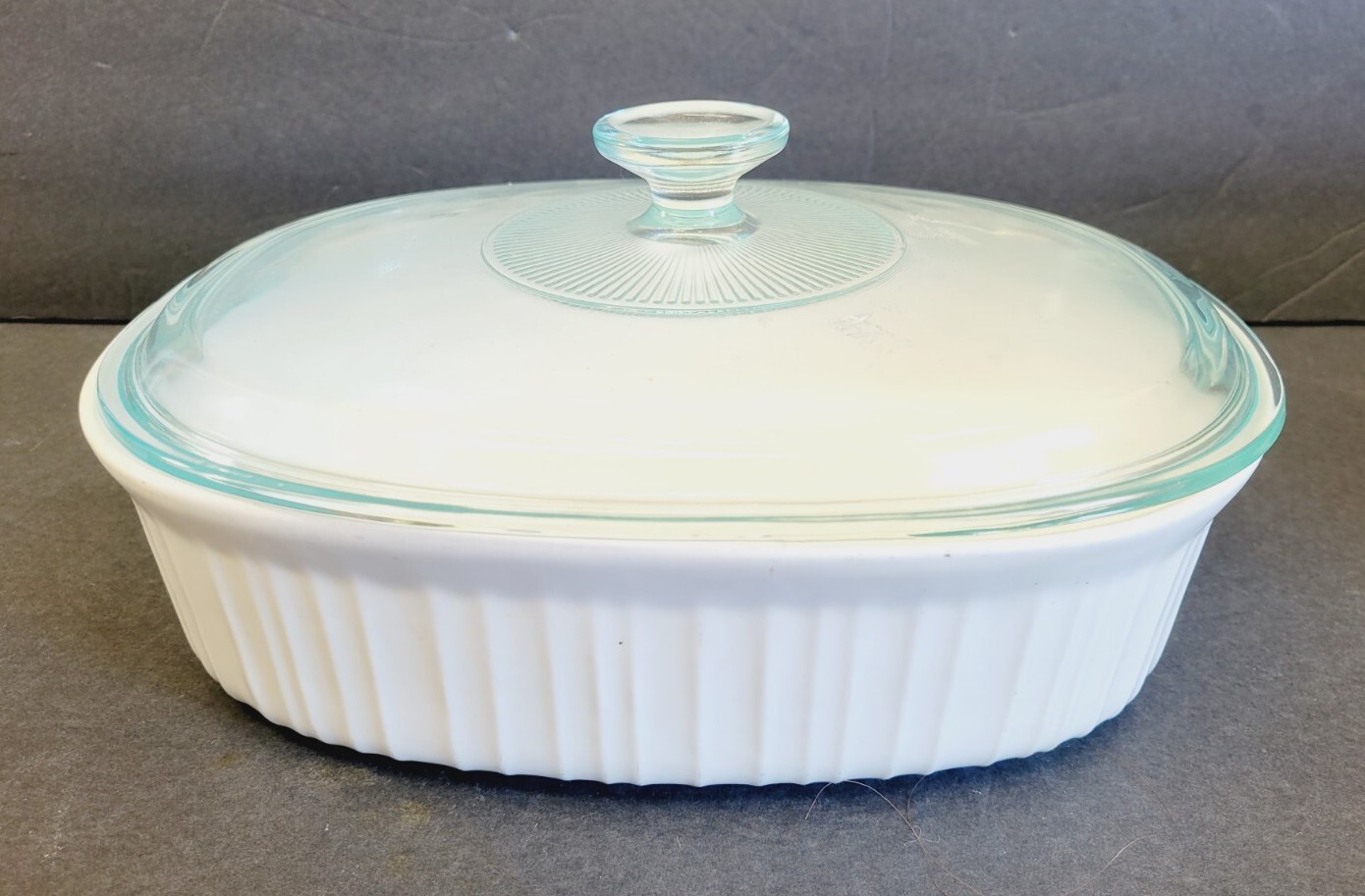 Corning Ware French White 7 Piece Set EXC