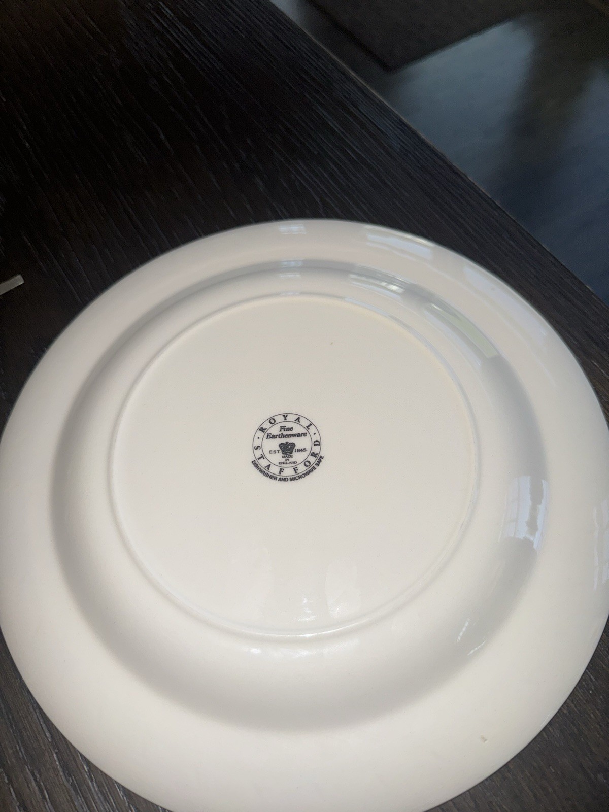 Royal Stafford Light Blue Floral Dinner Plate 10.25 Inch Made In England