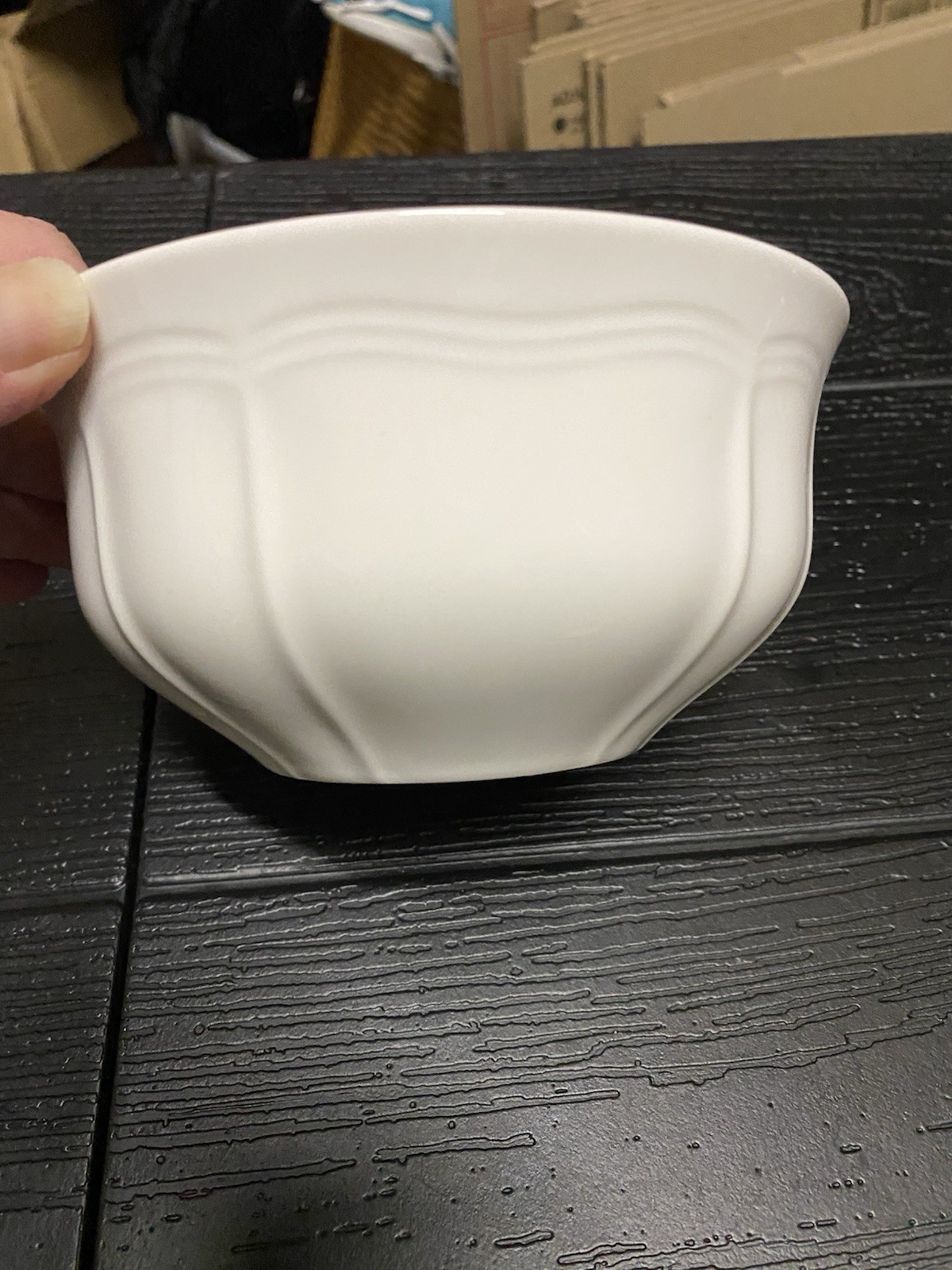 1 Mikasa Antique White Bone China Cereal Bowl 6 1/8 inches Excellent Condition!