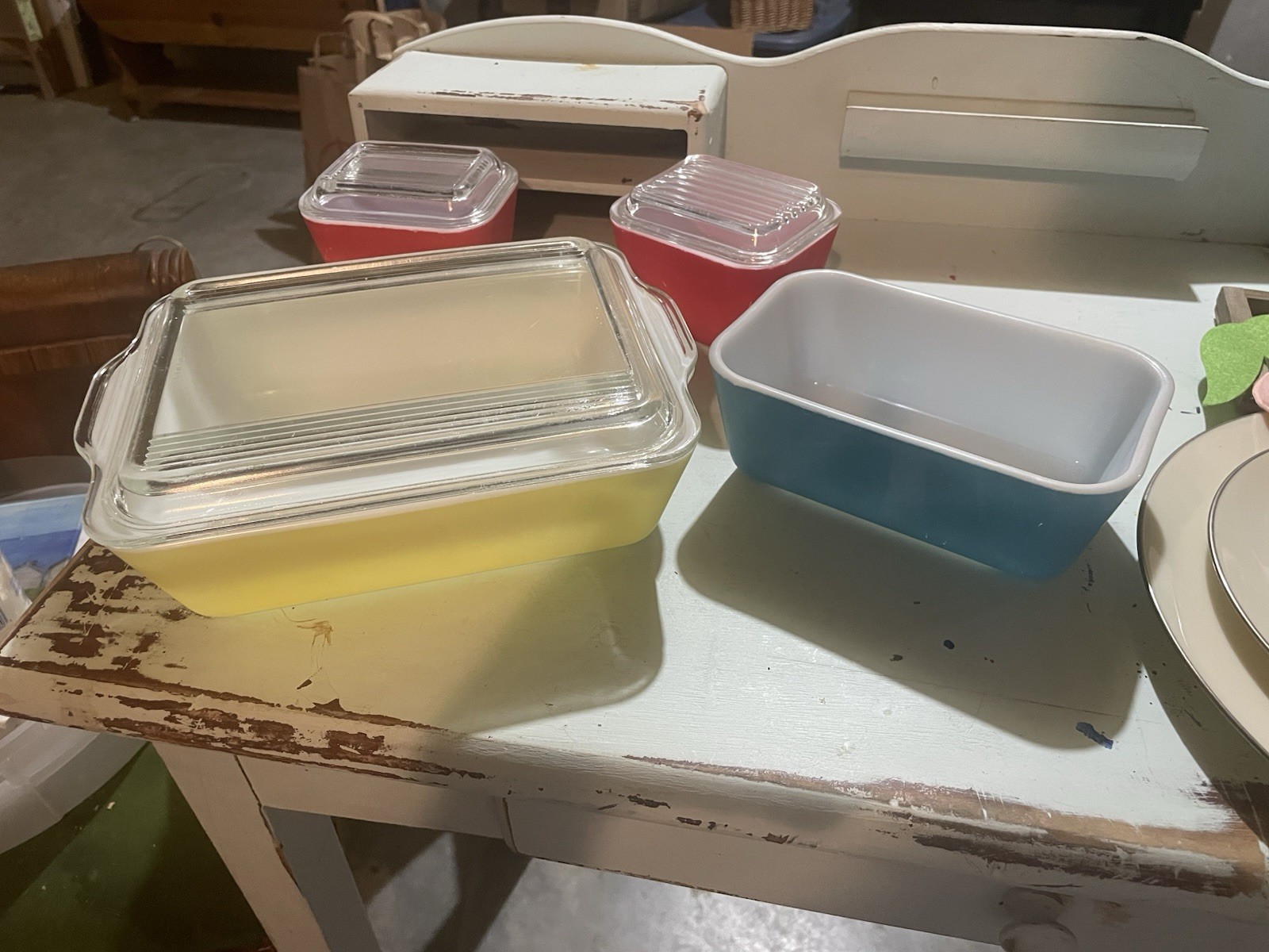 PYREX Refrigerator Dish Set Primary – 7 Pieces