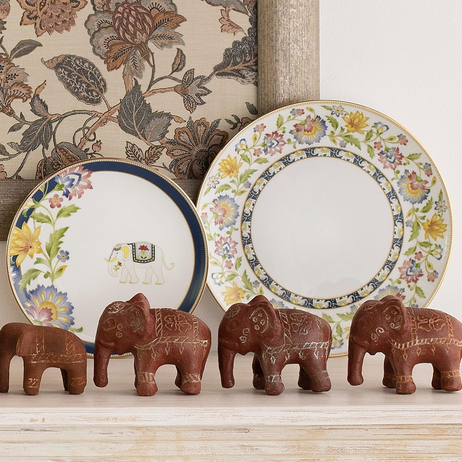 Tusker Garden 5-Piece Dinnerware Set – Elegant Dining for One