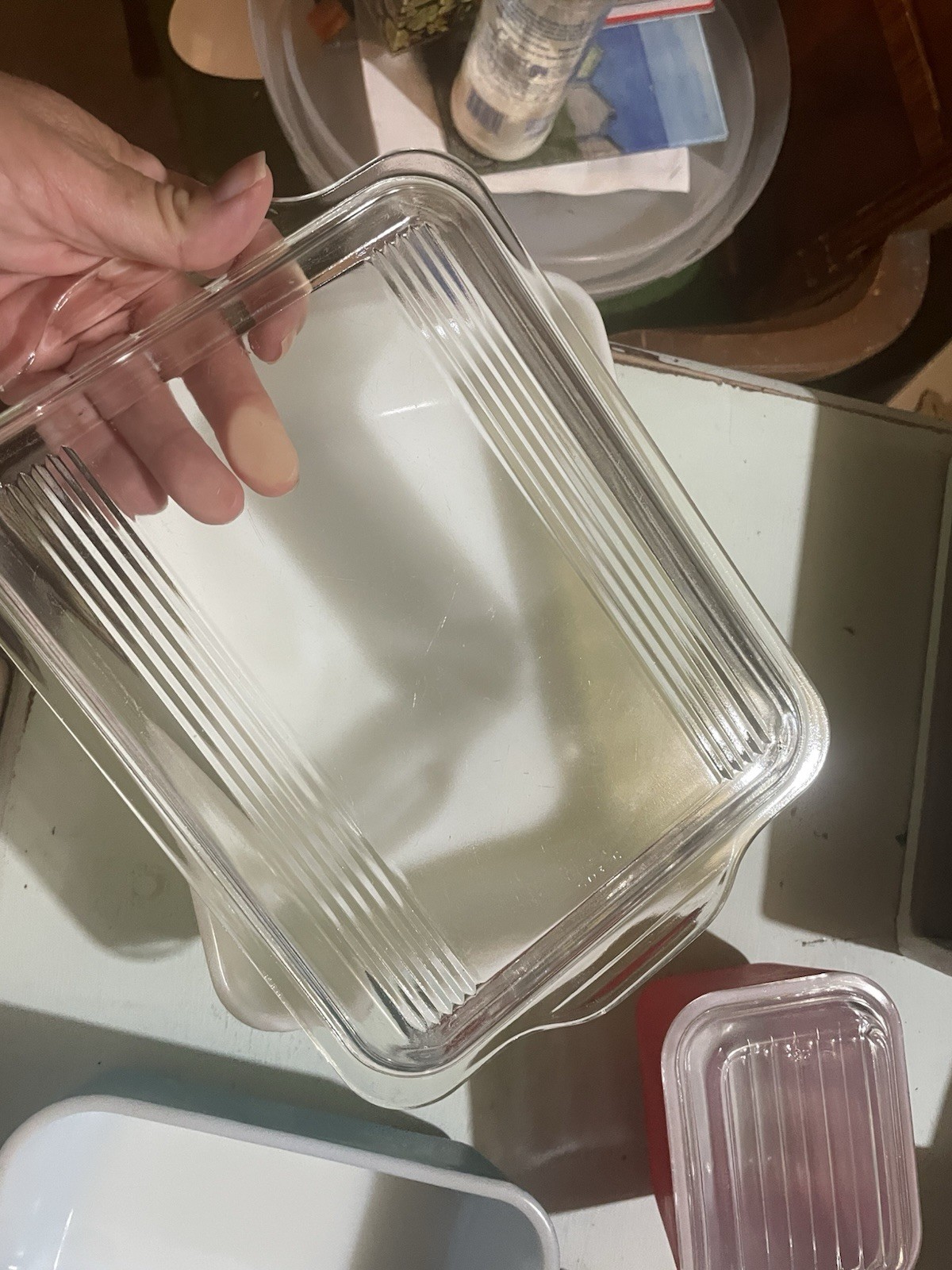 PYREX Refrigerator Dish Set Primary – 7 Pieces