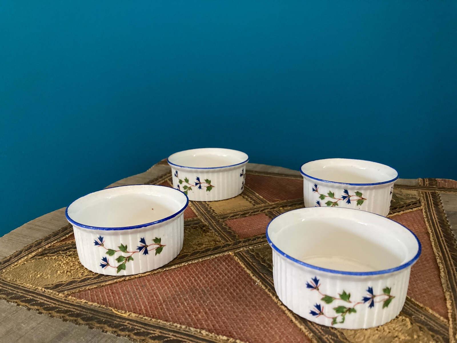 Set of 4 Vintage Limoges 3″ Souffle Baking Dish