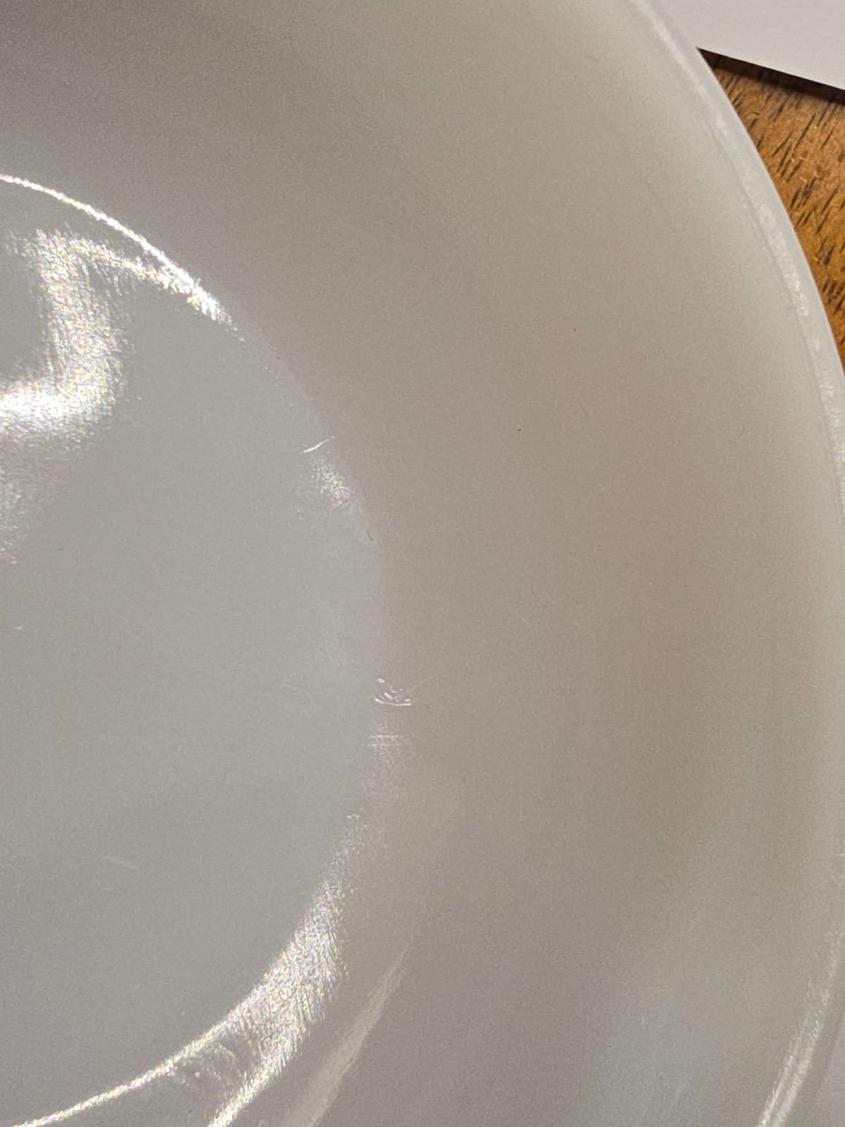 Glasbake Bowls w/ Handles 11 oz. Set of 4 White Milk Glass J2663 USA Vintage