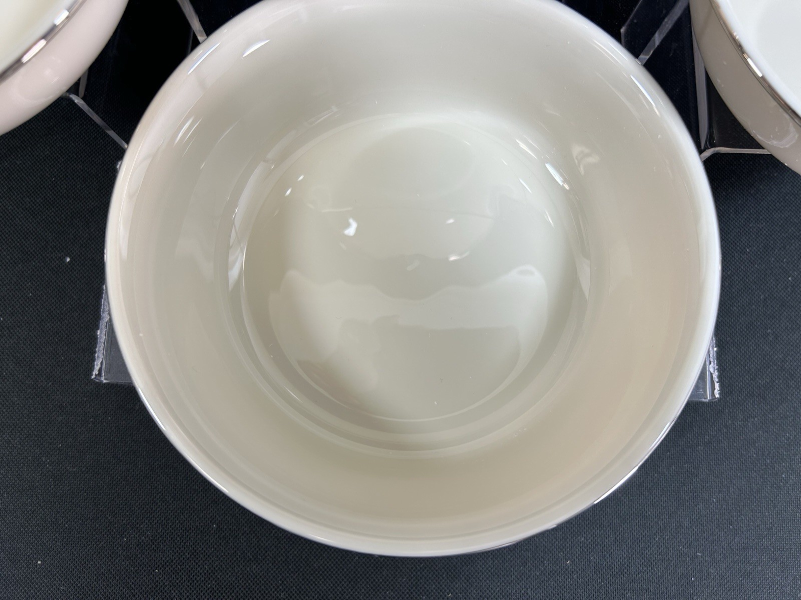 Lenox China Solitaire~(Set of 4)~6 1/4″ All Purpose Bowl~Outlet Mark~A~Excellent