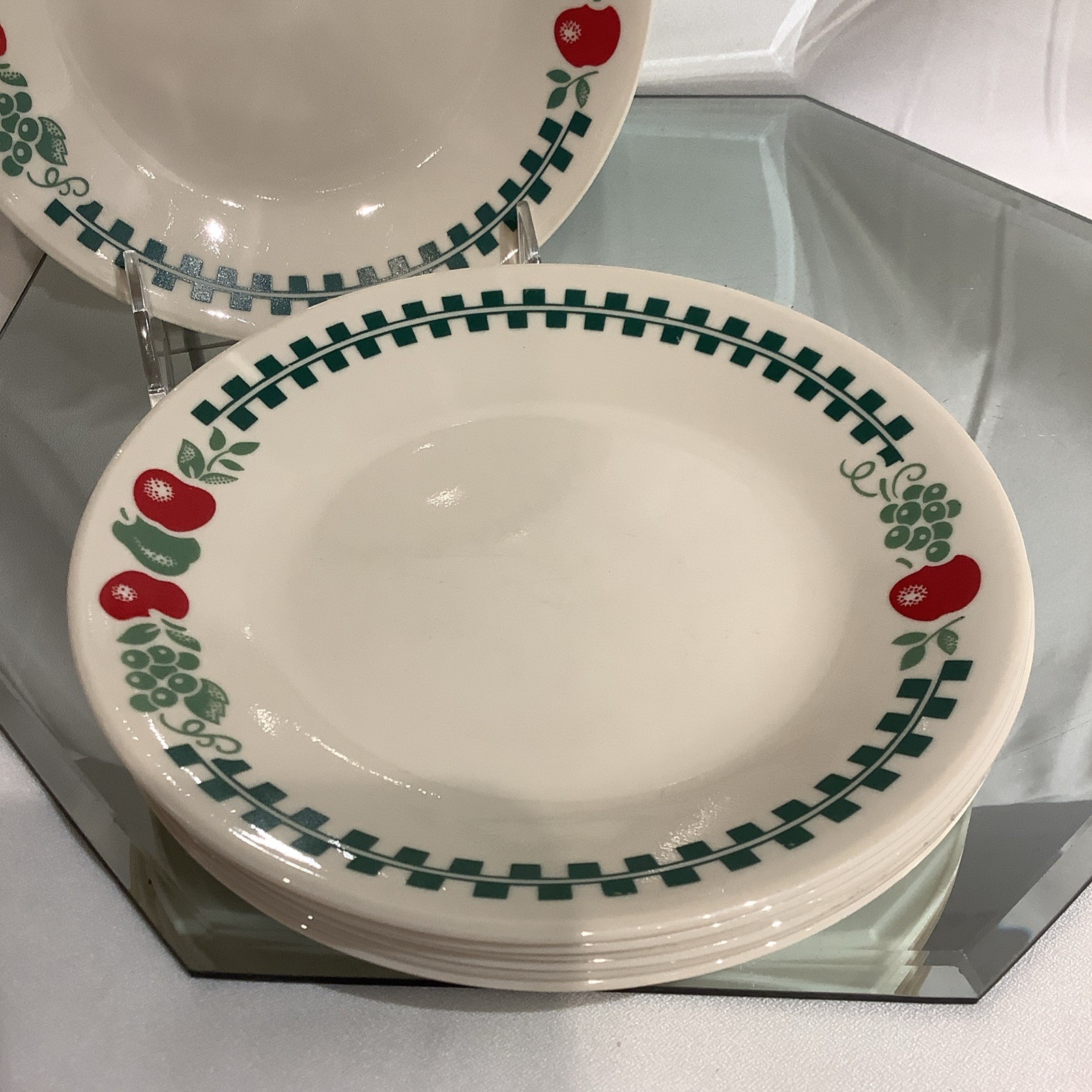 Corelle Farm Fresh Salad Dessert Bread Plate Made in USA – Set of 6