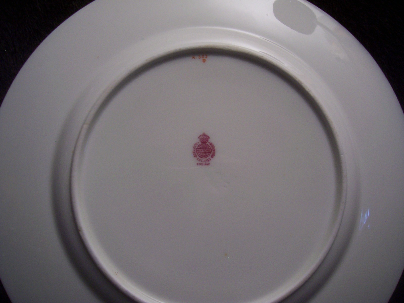 MINTON RAISED PLATINUM SILVER ENCRUSTED COBALT DINNER PLATE MINT 10 1/8 INCHES