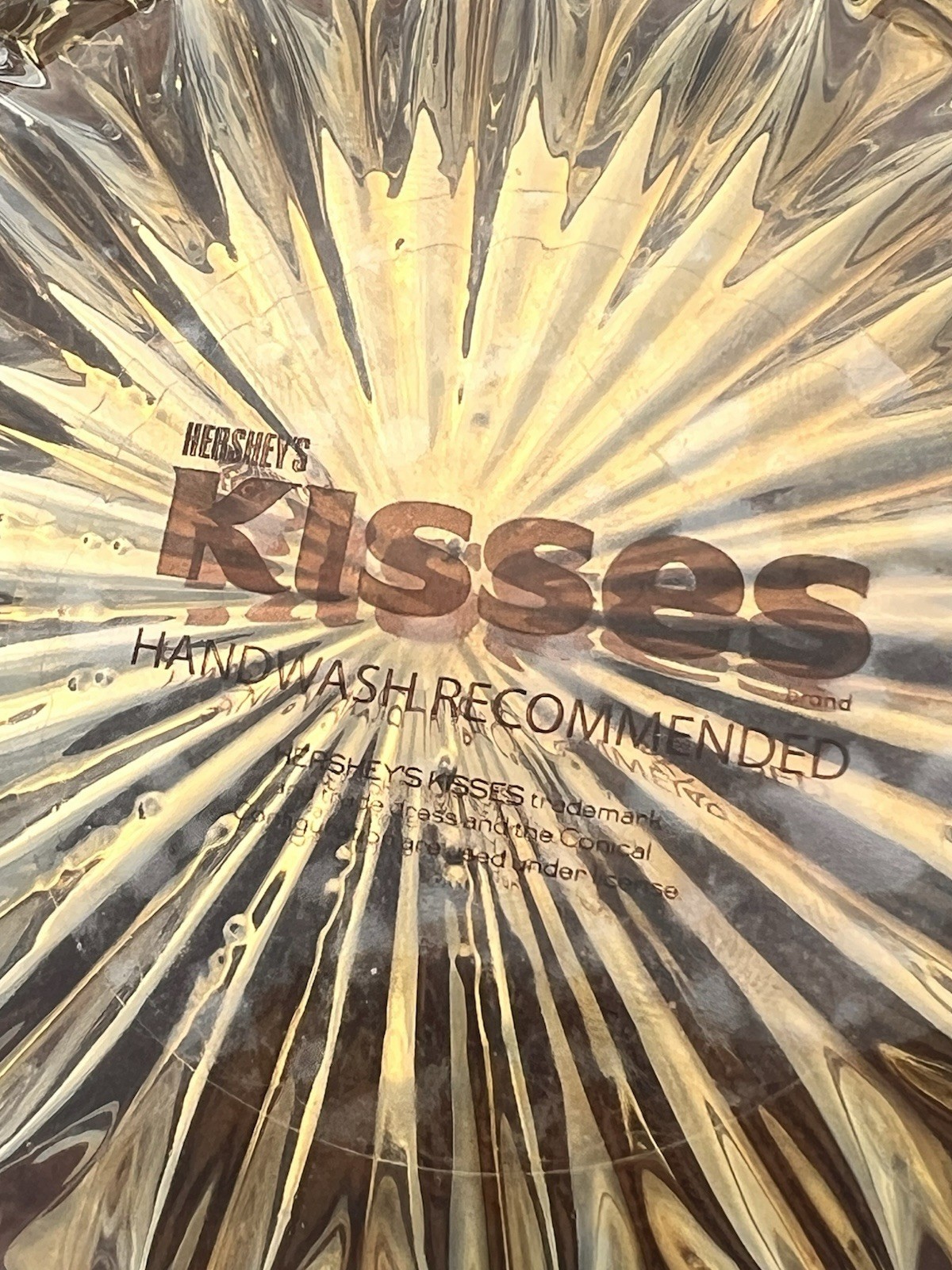 Godinger Iridescent Hershey Kiss Candy Dish Unique Decorative Bowl 5 In