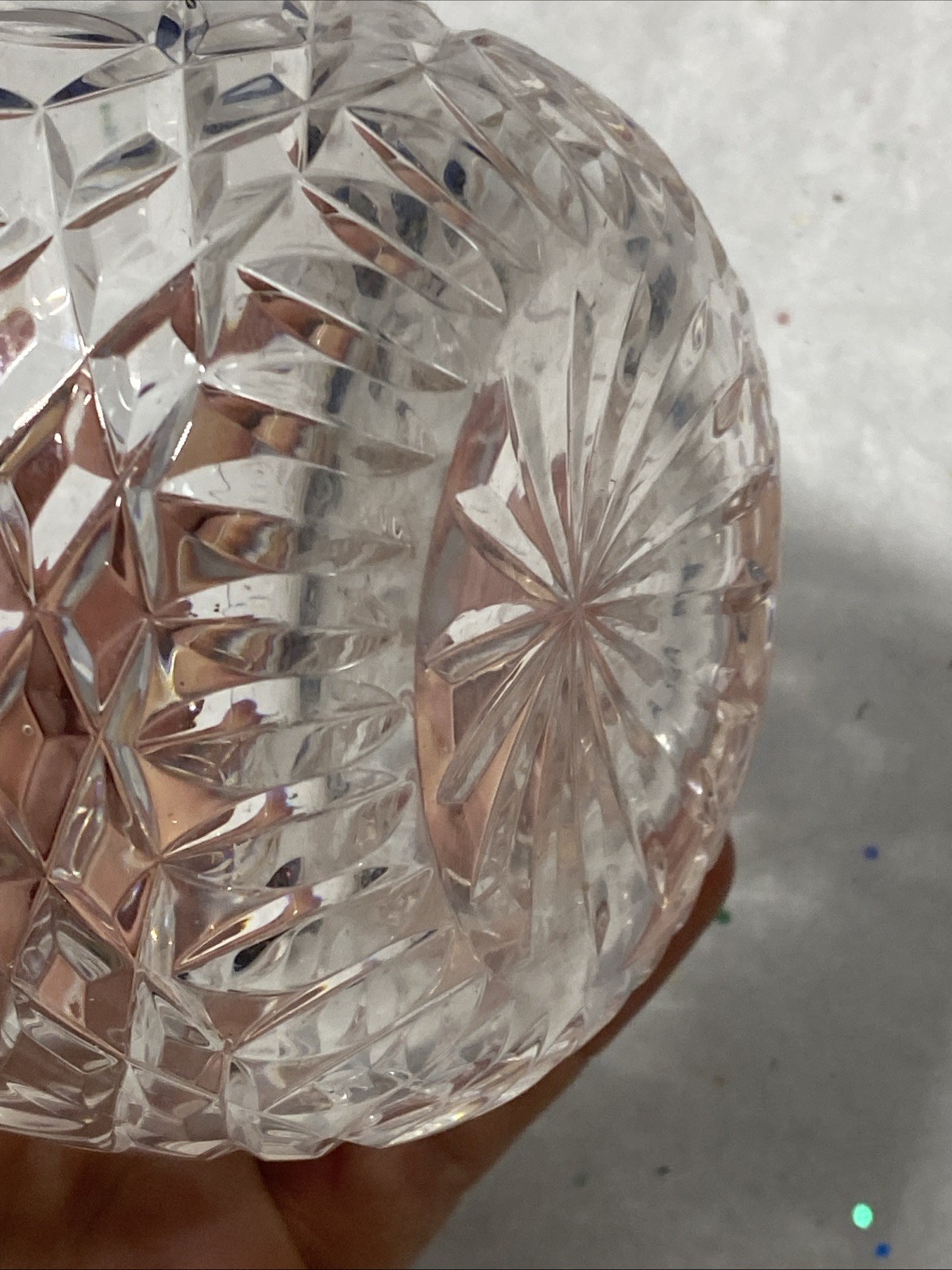 Antique Waterford Crystal made in Ireland Candy 4” Dish Bowl