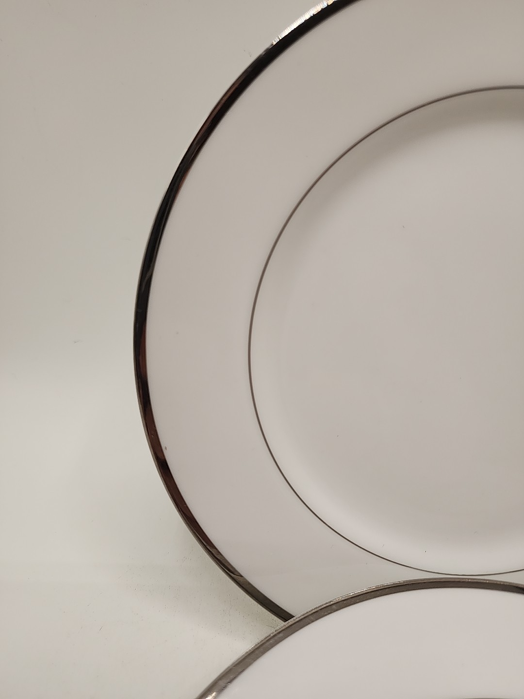 Harmony House China “Silver Melody” 7 3/4 Inch Salad Plate