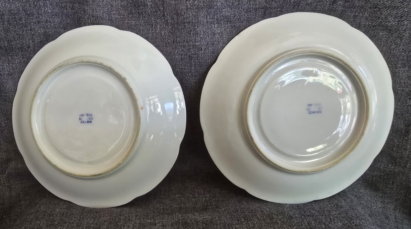 Vintage Floral Tea for Two ~ 4 pc Set Cups and Saucers Made in Occupied Japan