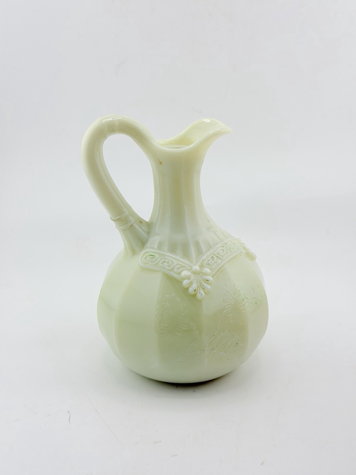Northwood Chrysanthemum Sprig Pagoda Cruet c1899 No Stopper C10