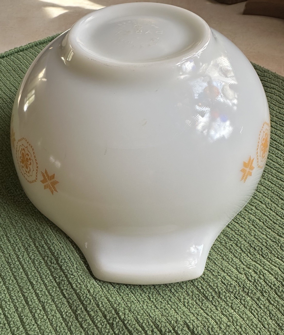 1963 Pyrex Town & Country 2 1/2 Qt Nesting Mixing Cinderella Bowl #443 EUC