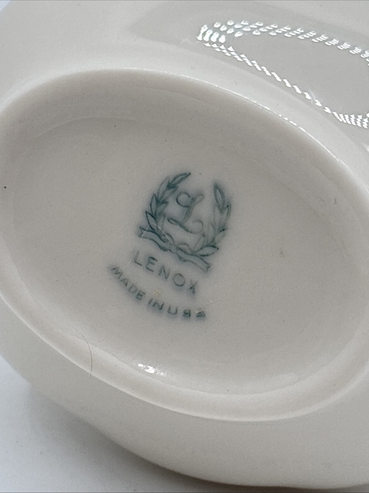 Lenox Ivory Small Pitcher Creamer Colonial Collection Fine Porcelain VTG Antique