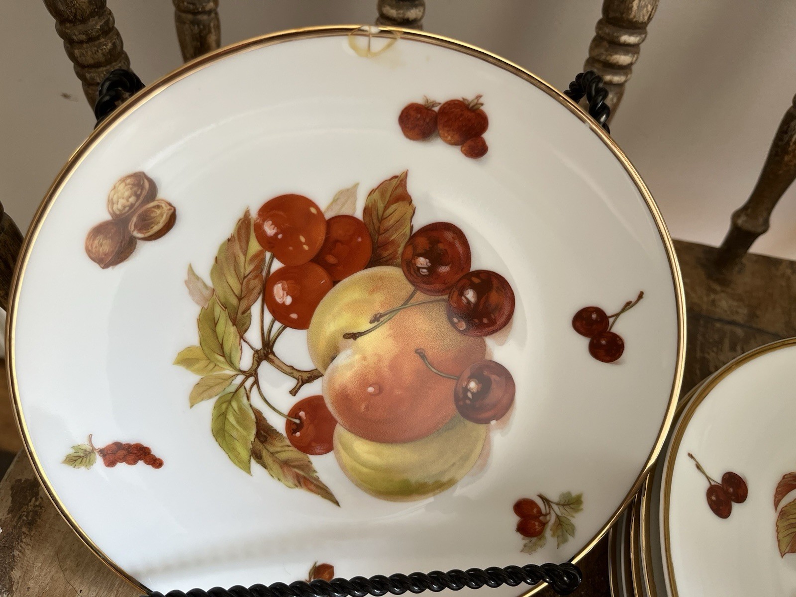 Mitterteich Bavaria “Debra” 7 3/4” round salad/dessert plate set of 6