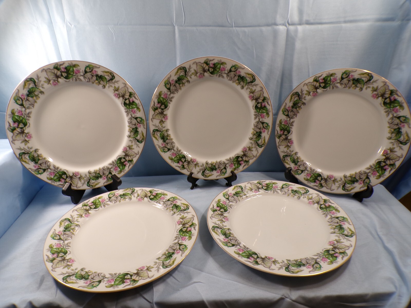 Set of 5 Jyoto – Made in Occupied Japan – Regalia Dinner Plates