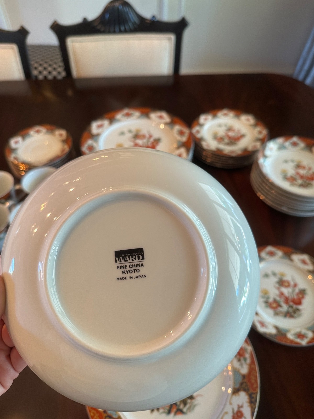 39 piece Kyoto for Motgomery Ward by Momoya Japan Fine China